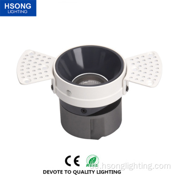 15W Downlight rund trimless LED -LED COB COBS -Scheinwerfer